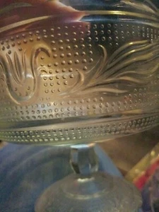 E.O. Brody Co. Cleveland, Ohio # M6000 Compote Pedestal Candy Dish/Bowl Clear - Picture 1 of 4