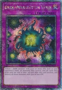 Deck Devastation Virus (RA03-EN150) - Quarter Century Secret Rare - 1st Edition - Picture 1 of 1