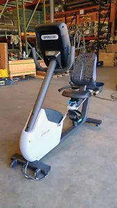 Precor RBK Recumbent Bike 685-665-635 w/ P82 Console (USED) - Picture 1 of 9