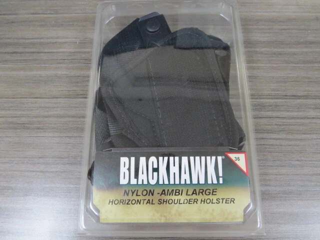 Funda para pistola de hombro horizontal grande Blackhawk de nailon-ambi  Foto 1 de 1