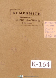 Kempsmith Typ G (Allrad) Fräs-, Betriebs- und Wartungsanleitung 1943 - Bild 1 von 3