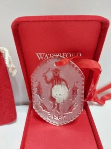 VINTAGE 1995 WATERFORD CRYSTAL 12 DAYS CHRISTMAS 12 DRUMMERS DRUMMING ORNAMENT - Picture 1 of 10