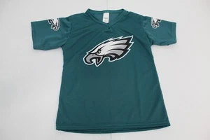 Franklin NFL Philadelphia Eagles Youth Small Green Mesh Football Jersey - Picture 1 of 8