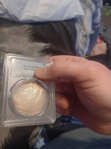 american coin silver  Beautiful Toned All Over Dark And Light  - Picture 1 of 6