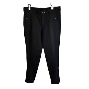 Black Horse Comfort Riding Pants Size US 36/20 Reinforced Inner Leg Adj. Cuff - Picture 1 of 15