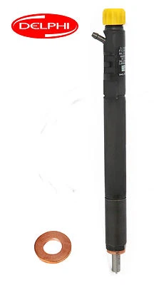 Injektor Einspritzdüse Peugeot Citroen 2.0HDI 9688438580 EJBR06001D DELPHI  - Image 1 of 4
