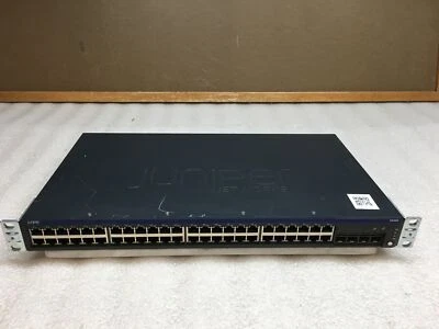 Juniper EX2200-48T-4G 48 Port 4 SFP Ethernet Switch - Image 1 of 4