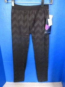 PINK VELVET~Black Fleece Lined LEGGINGS / PANTS~Girls Size 7-16~NWT - Picture 1 of 3