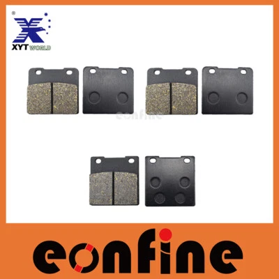 Pastillas de freno delanteras traseras para Suzuki GSXR750 GSXR 750 1985-1987 Foto 1 de 3