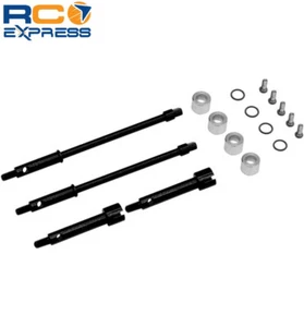 Hot Racing Axial SCX24 Steel Drive Stub Axles +4mm SXTF39W04 - Picture 1 of 2