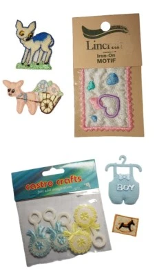 Applique Patches Baby Boy & Girl Sew On - image 1 of 4