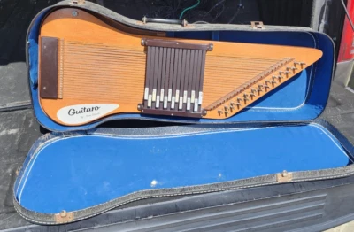 Oscar Schmidt Guitaro Autoharp with Case - Image 1 of 4