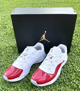 Nike Air Jordan 11 Low CMFT Sz 10 Gym Red White DN4180-116 528895 Sneakers - Picture 1 of 7