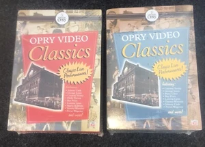 Grand Ole Opry Video Classics II Volume 1-2 Performances Lot - Picture 1 of 4