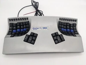 Kinesis Advantage Pro MPC USB Contoured Ergonomic Keyboard Metallic KB510USB-met - Picture 1 of 8