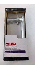 Delta 73850 Lahara Pivoting Toilet Paper Holder Chrome Finish - New Sealed - Picture 1 of 2