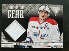 2012-13 Panini Titanium Game Worn Gear #GGAO Alex Ovechkin 