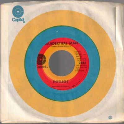 Neanderthal Man by Hotlegs [10cc] (7" Vinyl Single, 1970, Capitol 2886) EX/VG+ - Image 1 of 3