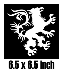 HERALDISCHER GRIFF MYTHISCHE KREATUR VINYL-AUFKLEBER FÜR 8" GLAS BASTELN BLOCK ZUM SELBERMACHEN - Bild 1 von 2