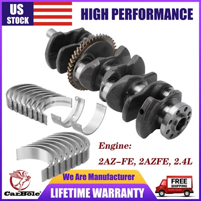 Cojinetes de cigüeñal y varilla principal 2AZFE 2AZ 2,4 L para Toyota Camry Rav4 Highlander Foto 1 de 4