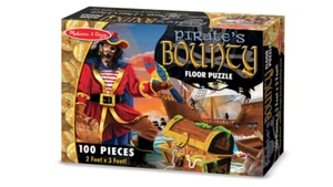 Melissa & Doug Pirate's Bounty Floor - 100 Piece Educational Puzzle New Sealed - Picture 1 of 1