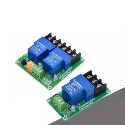1 2 Kanal 30A 5V Relaismodul Mit Optokoppler Isolation Hoch Oder Niedrig Trigger - Bild 1 von 2