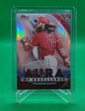 2022 Topps Finest 1:4819 Packs Kintsukuroi Red Gold Brandon Marsh RC Aura