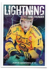 2019-20 Finnish League Cardset Lightning and Thunder #9 Justin Danforth