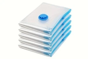 10x STRONG VACUUM STORAGE SPACE SAVING BAGS VAC BAG SPACE SAVER VACUM VACCUM BAG - Picture 1 of 10