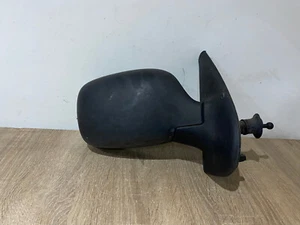 RENAULT KANGOO MK1 MANUELLER AUSSENSPIEGEL FAHRERSEITE SCHWARZ KUNSTSTOFF 7700354640 - Bild 1 von 2