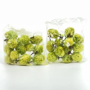 Vintage Modelleisenbahn Bäume 24 Zubehörteile Landschaft Herbst grün gelb Busch 3" - Bild 1 von 13