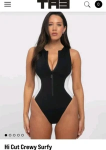 TA3 High Cut Crewey Surfy Black & White Contour S NWT - Picture 1 of 9