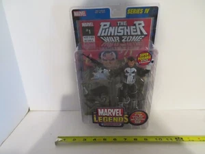 Figura de acción Toybiz Marvel Legends Serie IV The Punisher War Zone 2003 nueva en paquete - Imagen 1 de 6
