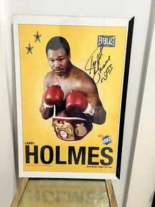Larry Holmes Signed Promotional Flyer 2003 - Picture 1 of 4