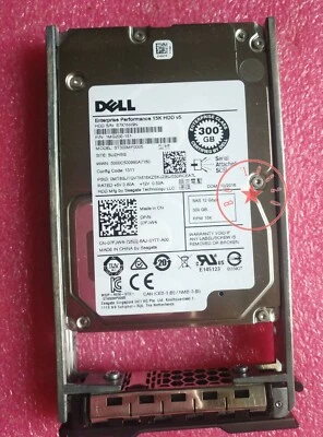 Dell 7FJW4 ST300MP0005 300GB 15K RPM 12Gbps 128MB 2.5" SAS Hard Drive  - Image 1 of 2