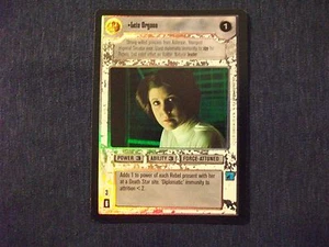 Star Wars CCG Reflections I 1 Foil Leia Organa - Picture 1 of 1