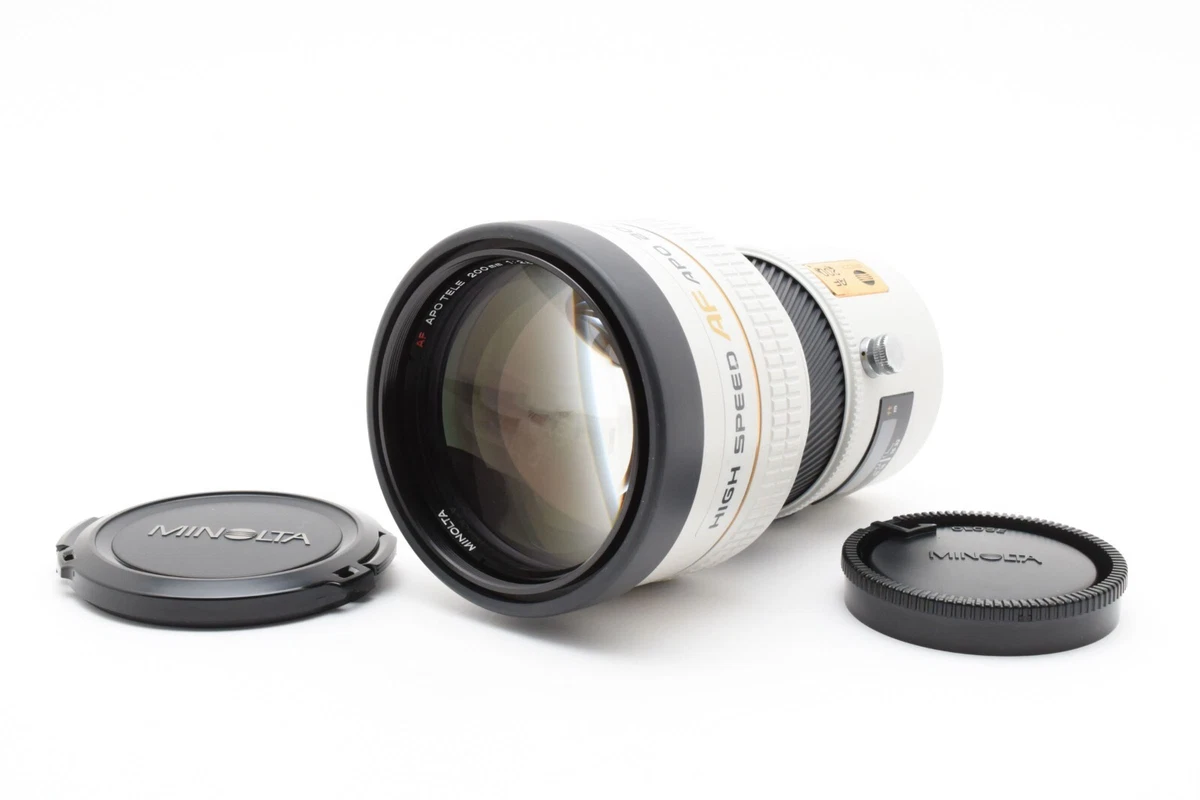 レンズ(ズーム) minolta AF 80-200 High Speed APO F2.8 Minolta 80-200mm f/2.8 Review