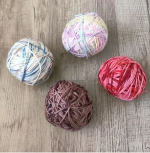 Mixed Lot Yarn 12oz Colorful Variegated Knitting Crochet Craft Worsted Yarn - Picture 1 of 2