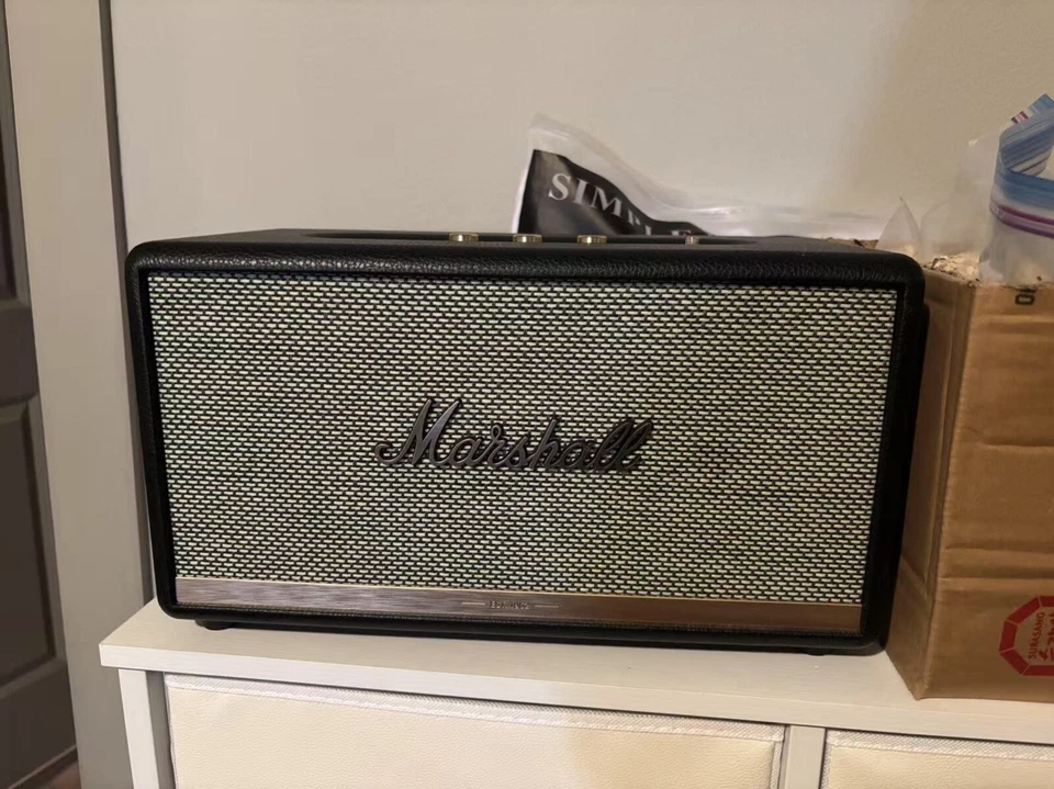 Marshall Stanmore III 蓝牙无线扬声器 - 黑色 — 第 1/1 张图片