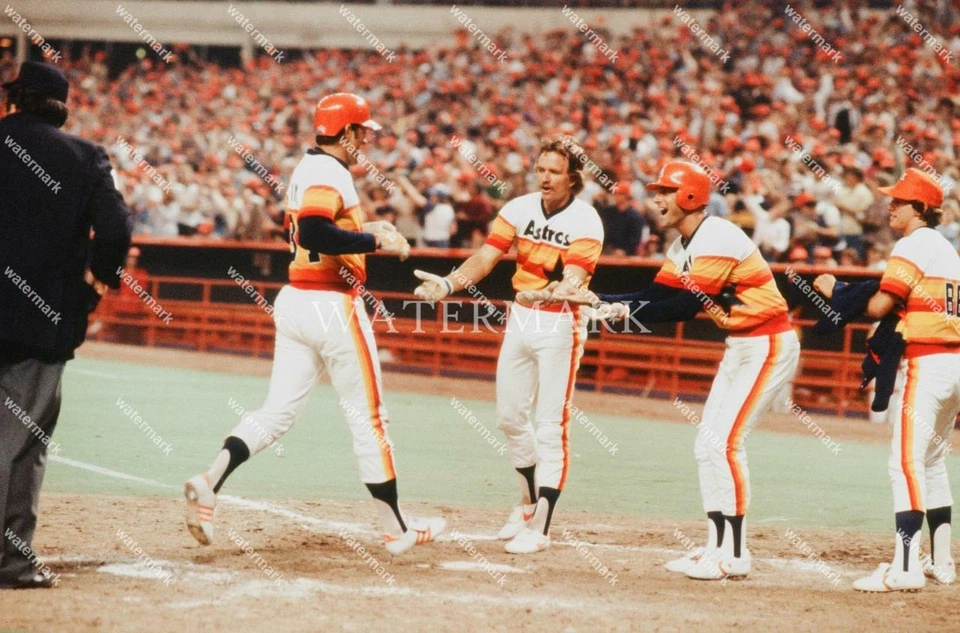 EJ788 Nolan Ryan Houston Astros & Teammates Baseball 8x10 11x14 16x20 Photo - Image 1 of 1