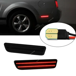 Pair Rear Side Bumper LED Marker Blinker Light 2005-09 Fit For Mustang S197 - Picture 1 of 8