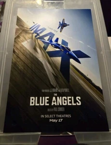 Blue Angels (2024) 11x17 IMAX Original Filmplakat *keine Reproduktion* - Bild 1 von 3