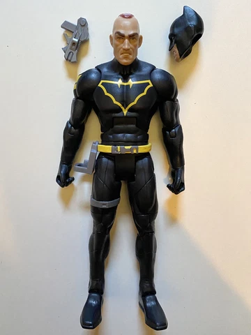 DC Multiverse Rookie Wave JIM GORDON BATMAN Loose 6" Figure Mattel 1:12 CUSTOM Cover