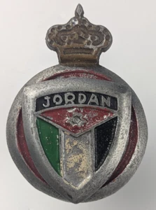 Arabic Jordan Grill Front Badge Emblem Hood Ornament 50's Aluminum casting rare - Bild 1 von 13