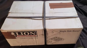 Lion BBQ Barbeque Drop-Inn Side Single Burner 15,000 BTU - L5631 Natural Gas NEW - Picture 1 of 6