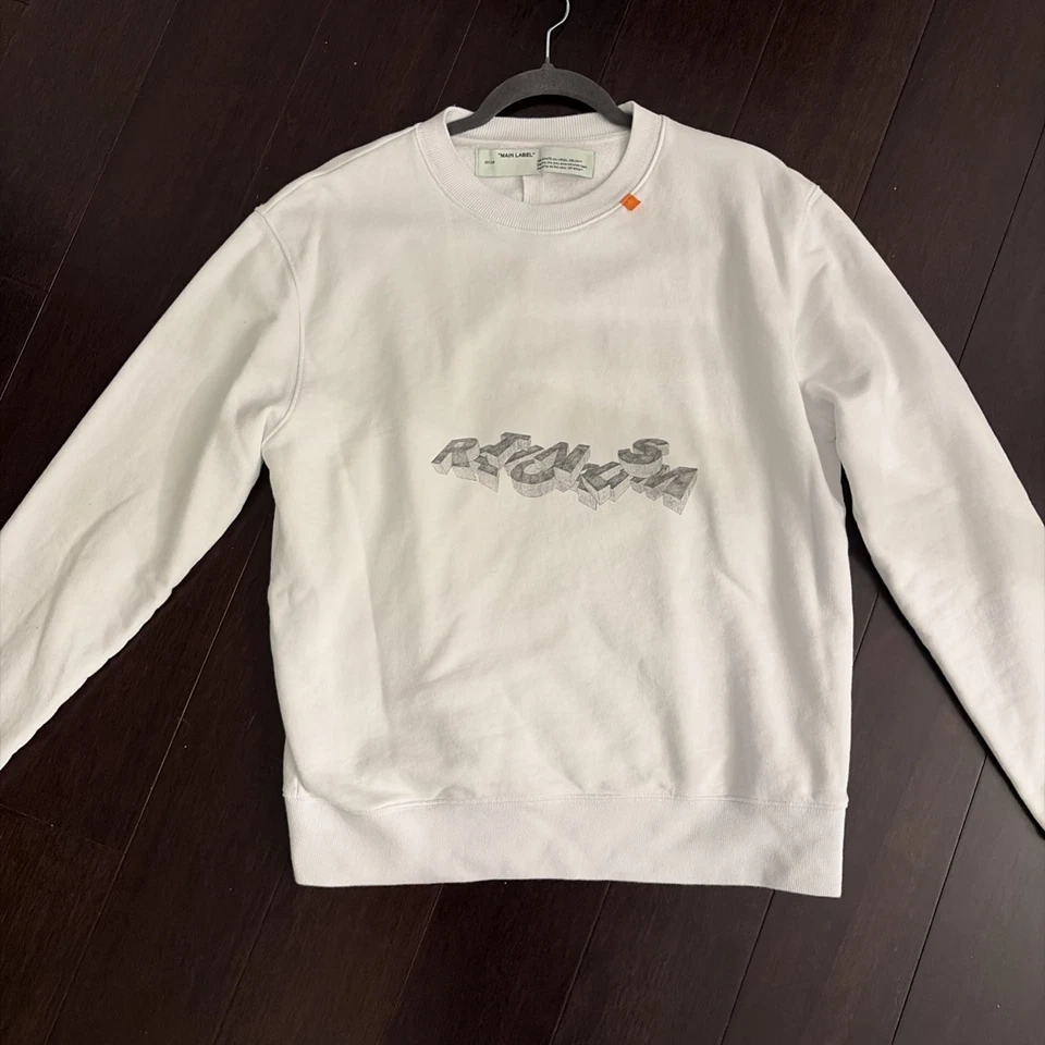 Suéter Off-White X C/o Virgil Abloh Racionalismo Medio Cuello Redondo Etiqueta Principal 2013 Foto 1 de 4