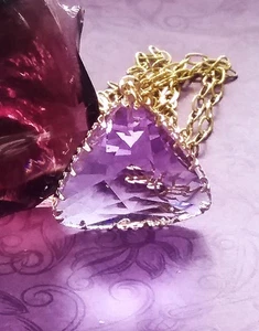 VIOLET ANDARA Pendant, Lady Nellie Andara Necklace, Violet Flame Andara Pendant - Picture 1 of 8