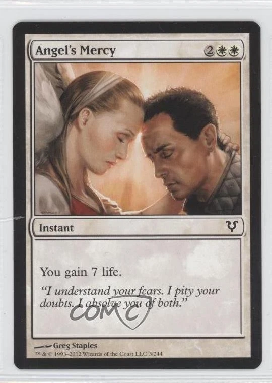 Angel's Mercy Spanish Foil Magic: Avacyn Restored #3 - Image 1 of 2