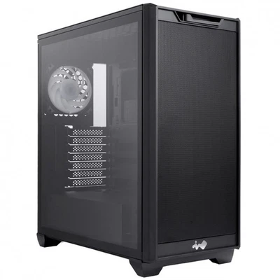 IN WIN Development D5 Gehäuse black Midi/minitower ATX E-ATX 1ACFBK--000020 - Immagine 1 di 4