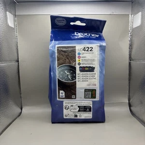 GENUINE BROTHER LC422 INK CARTRIDGES MULTIPACK  NEW FACTORY SEALED EXP 2025 - Picture 1 of 7